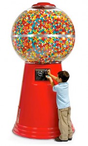 There's no such thing as too big. It's the 14,450 Gumball Machine | One ...